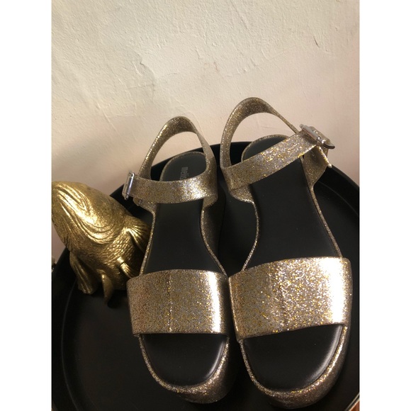 Melissa Glitter mar sandals platforms - Picture 14 of 16